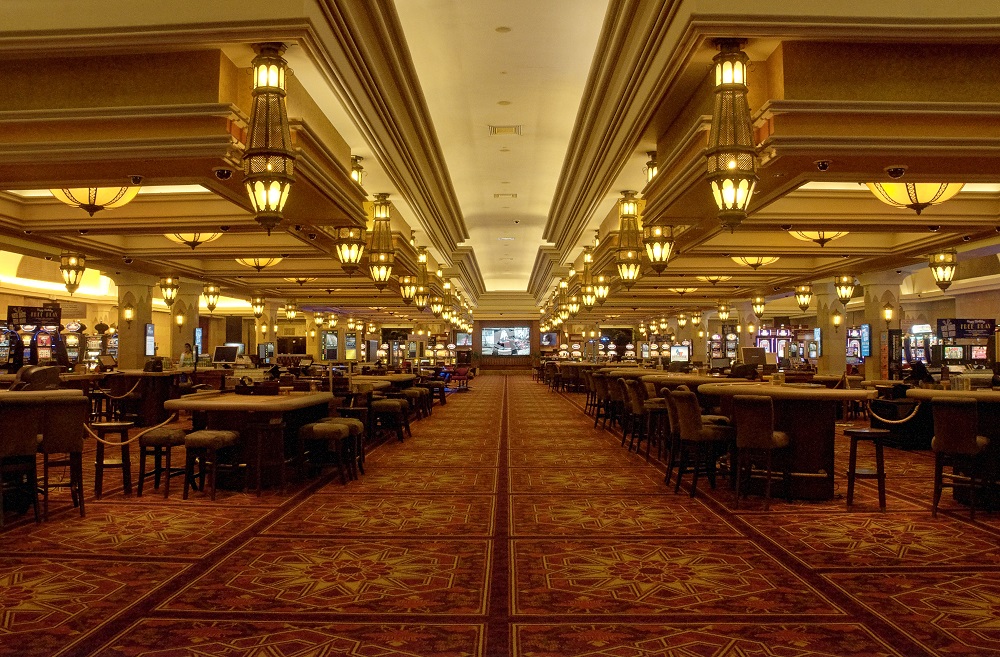 Le casino du golf de Mazagan.