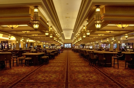 Le casino du golf de Mazagan.