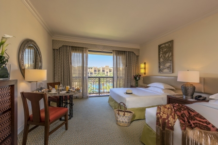 Une chambre de l'hôtel de Mazagan Beach Resort.