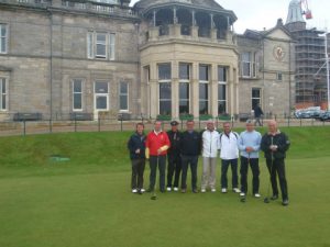 Eine legendäre Golfbahn. Golf in Schottland