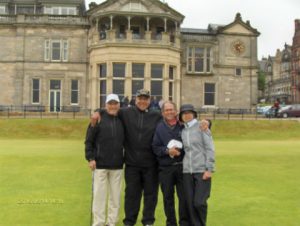 Der Old Course, der Charme funktioniert ... unvergesslich. Golf in Schottland