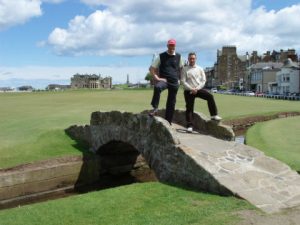 Die Greens waren wirklich fantastisch. Golf in Schottland