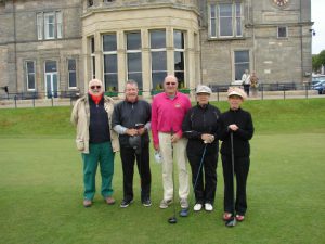 Die Golfplätze waren sehr schön. Golf in Schottland