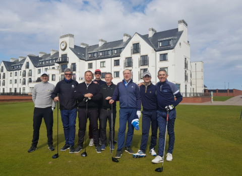 Mr. Achard's Golfurlaub in Schottland