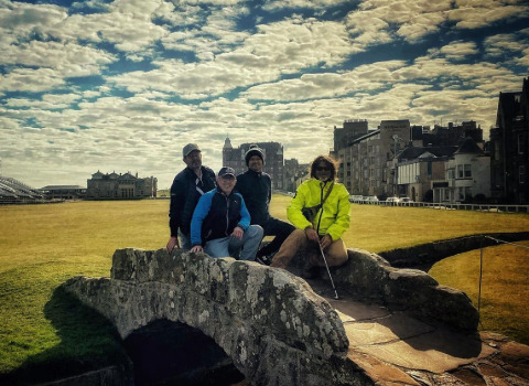 Mr. Beaugheon's Golfurlaub in Schottland