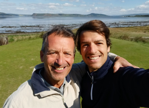Mr. Blain's Golfurlaub in Schottland