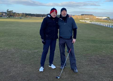 Mr. Borel's Golfurlaub in Schottland