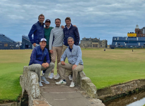 Mr. De Pelichy's Golfurlaub in Schottland