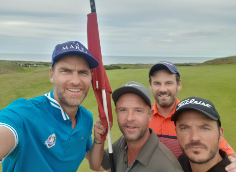 Mr. Dupouy's Golfurlaub in Schottland