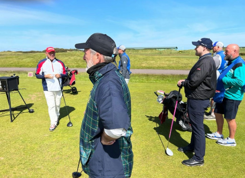 Mr. Schmidt's Golfurlaub in Schottland