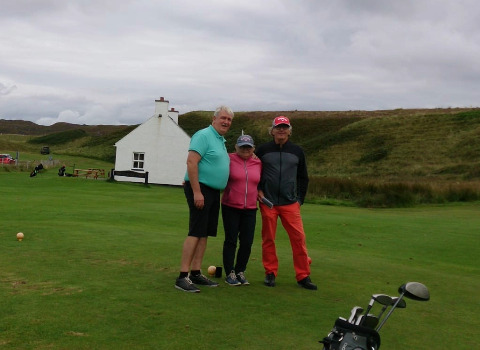 Mr. Serr's Golfurlaub in Schottland