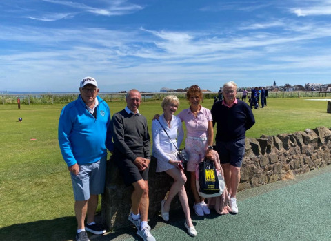 Mr. Styger's Golfurlaub in Schottland